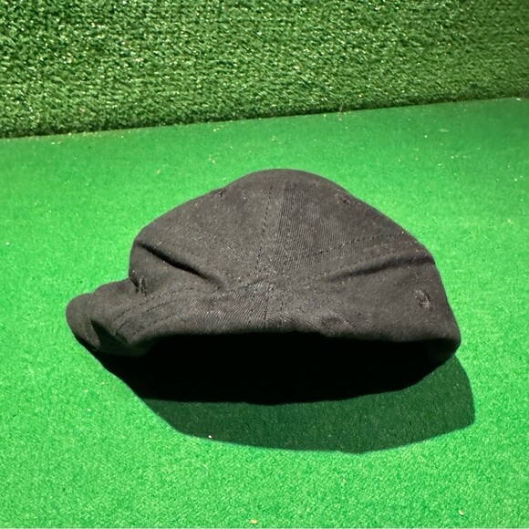 Nike Black White Swoosh Logo Baseball Cap Hat Boy Child Size 4-7 - Picture 3 of 5